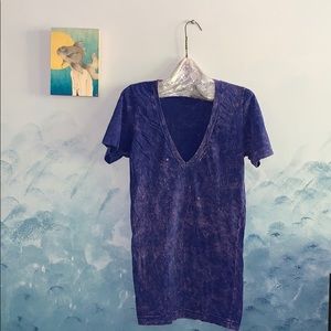 AA tie dye bench T-shirt XXS